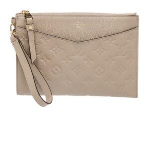 Louis Vuitton Beige Clutch - NWT